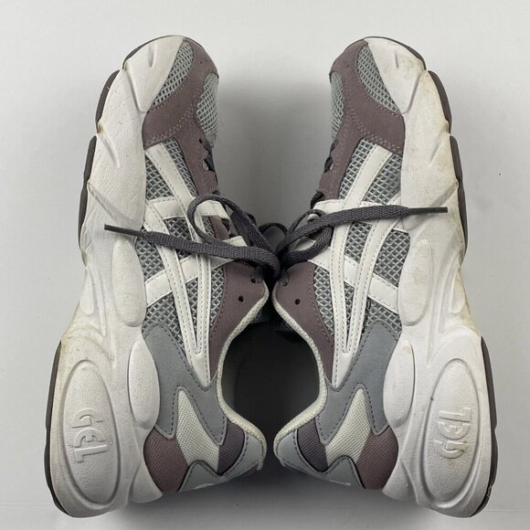 ASICS GEL-BND Athletic Shoes Women's Size 9 Suede Mesh Lace Up Low Cut Gray - Picture 5 of 9